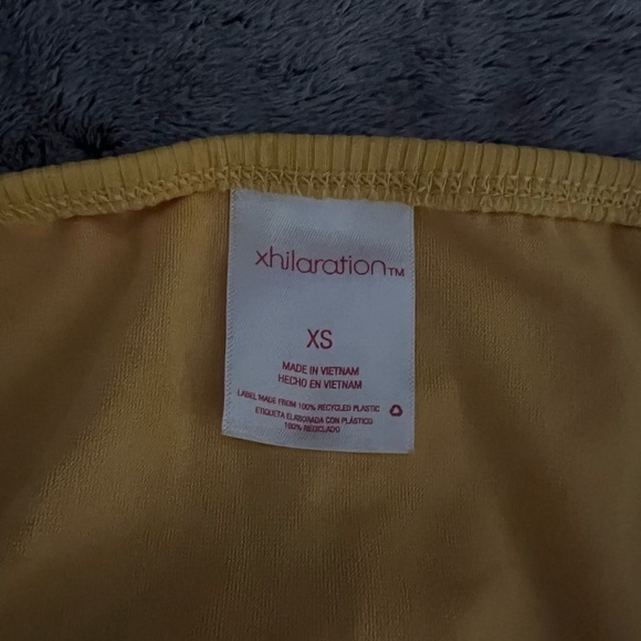 Yellow Strappy Bikini Xhilaration XS - Picture 5 of 10